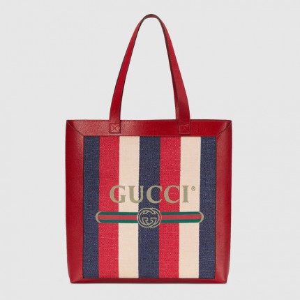 Gucci Print medium tote 523781