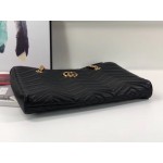 Gucci GG Marmont matelassé medium tote black 524578