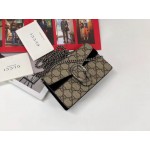 Gucci Dionysus GG Supreme super mini bag beige-black 476432