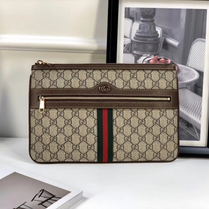 Gucci Ophidia GG Supreme pouch 517551