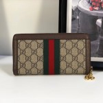 Gucci Ophidia GG zip around wallet 523154