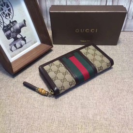 Gucci Rania Original GG zip around wallet 353651-9791