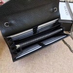 Gucci Dionysus leather mini chain bag black 401231