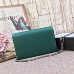 Gucci Dionysus leather mini chain bag green 401231