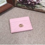 Gucci GG Marmont card case pink 443127