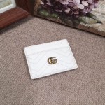 Gucci GG Marmont card case white 443127