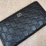 Gucci Signature zip around wallet 473928-1000