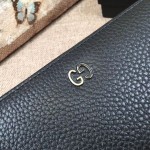 Gucci Leather zip around wallet 473928-1000