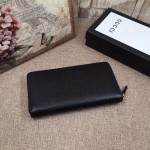 Gucci Leather zip around wallet with ufo 474584