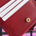 Gucci GG Marmont leather wallet red 474747